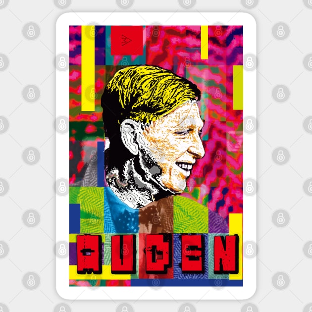 W.H. Auden Sticker by Exile Kings 